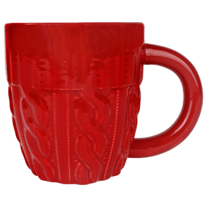 Red Sweater 18oz. Figural Coffee Mug
