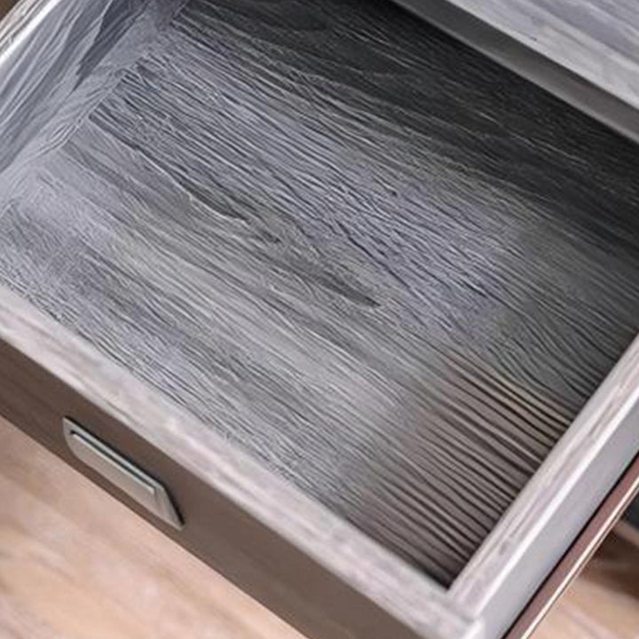 Furniture of America Amity End Table, Gray
