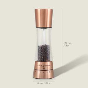 Cole & Mason Derwent Copper Salt & Pepper Mill