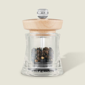 Cole & Mason Holborn Natural Beech Salt & Pepper Mills