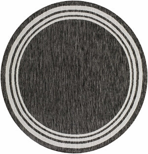 Coonamble Bordered Antrasit Rug