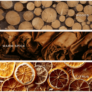 Cozy Season Soy Candle - Clear Jar - 9 oz