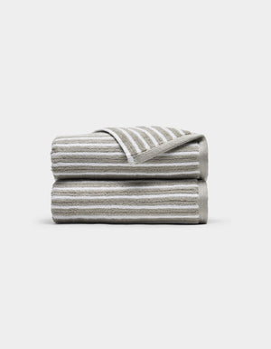 Ribbed Terry Bath Towel Set