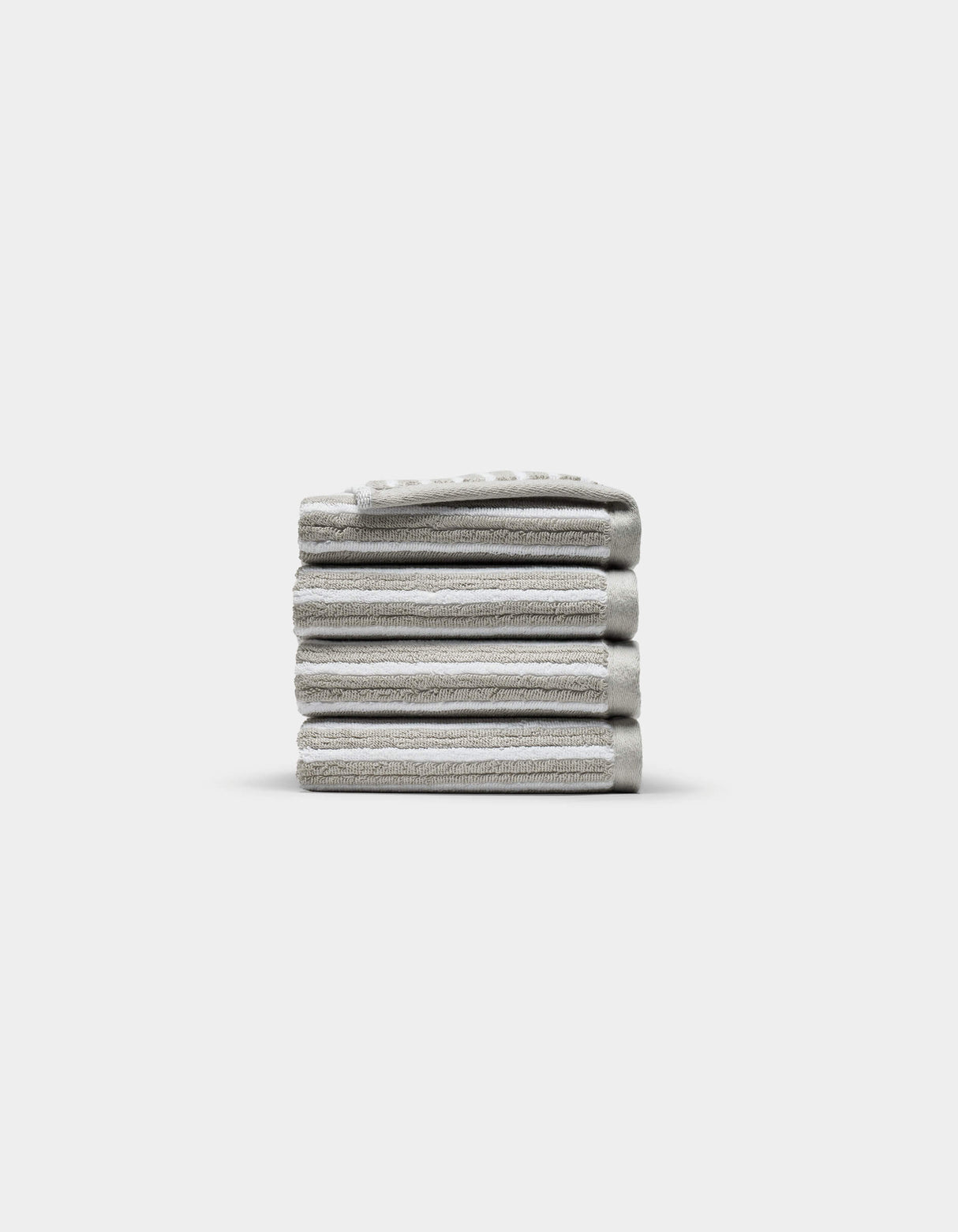 Ribbed Terry Bath Towel Set