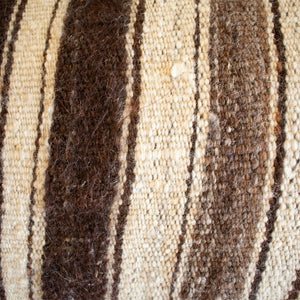 Chocolate Brown Handwoven King Size Pillow