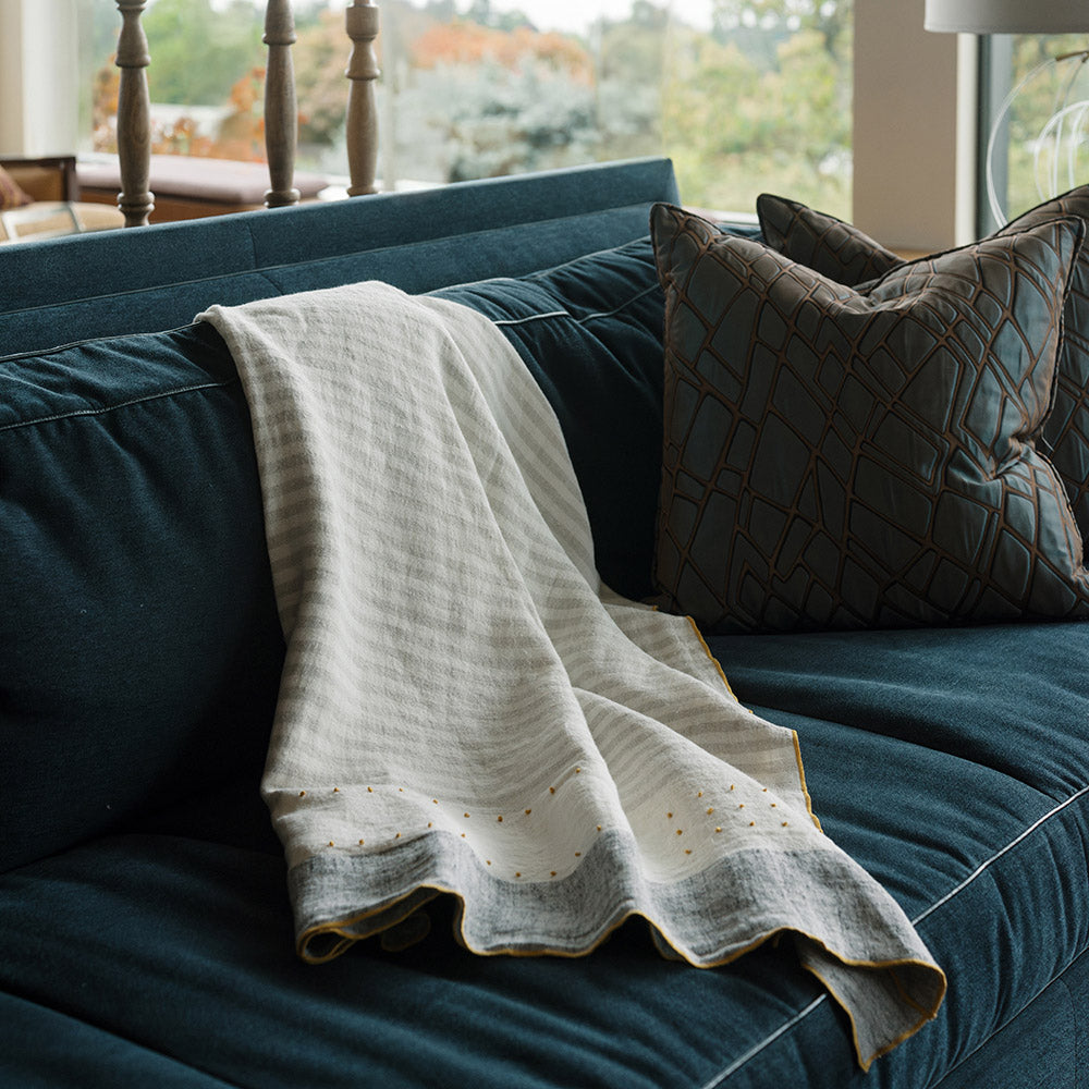 Ivory Throw Blanket