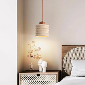 Candeeiro Column Travertine Pendant Lamp