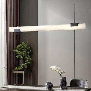 Cary Alabaster Strip Pendant Light