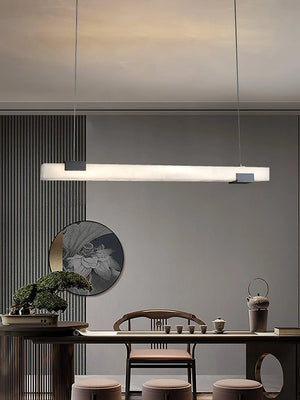 Cary Alabaster Strip Pendant Light