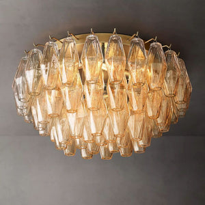 Chara Glass Flushmount 22"