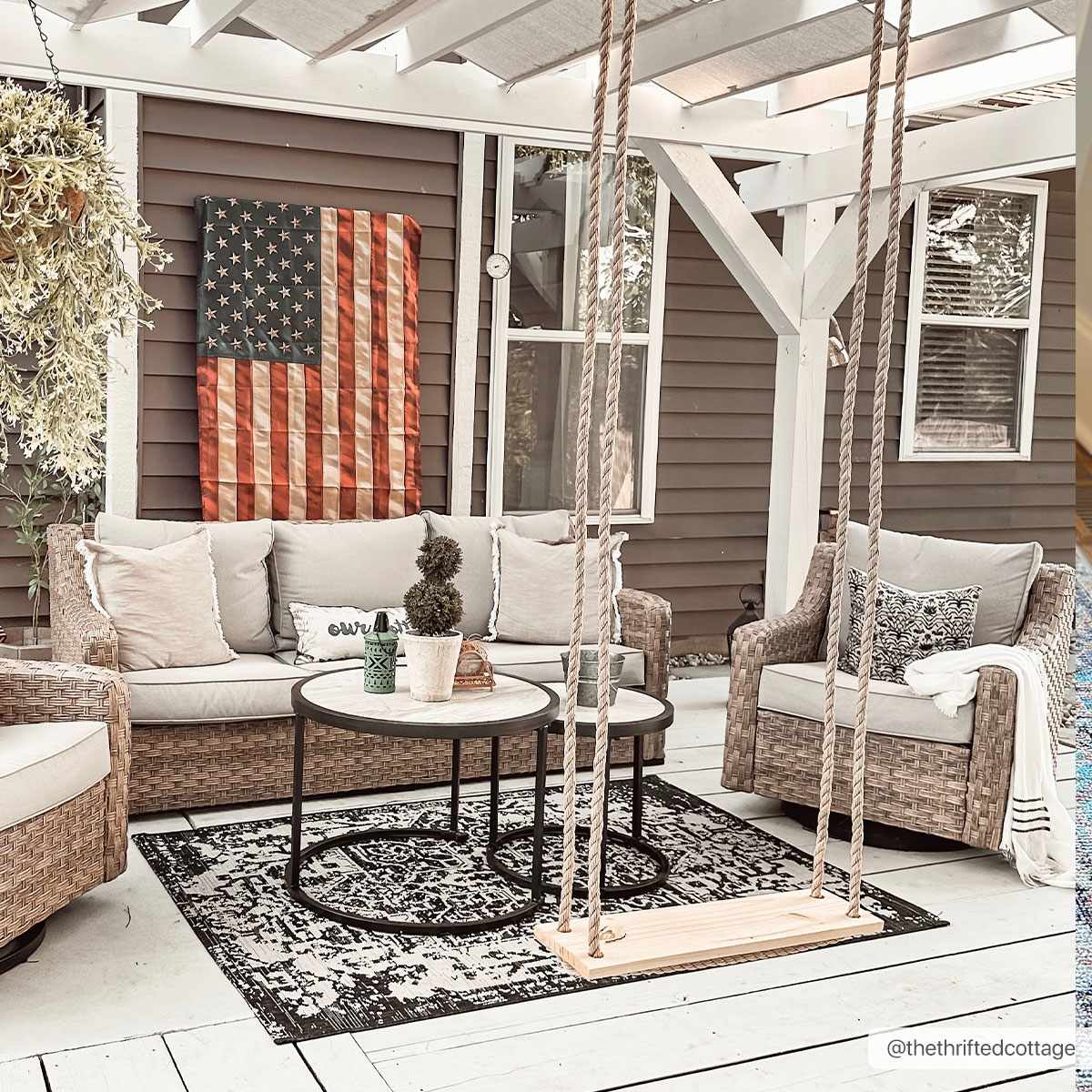 Charcoal Kilmacolm Indoor & Outdoor Rug - Clearance