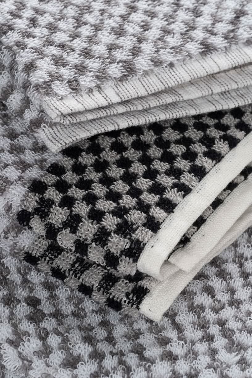 Checkers Silver Gray