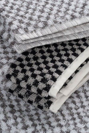 Checkers Silver Gray