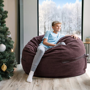 Fuf® 5Ft Foam Bean Bag