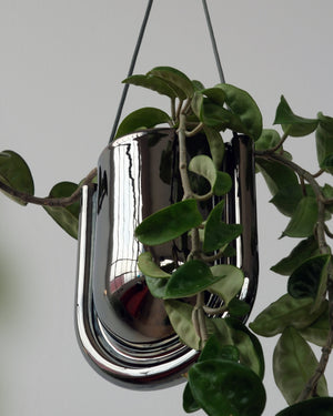 Portico Planter - Chrome