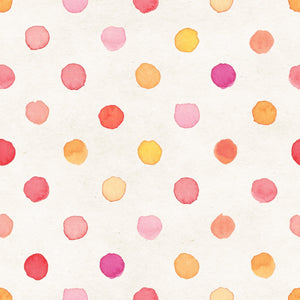 Gender Neutral Nursery Wallpaper | Polka Dot Wallpaper