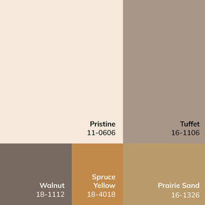 Myrtle Avenue Traditional Taupe/Mustard Area Rug - Galey Alix Livabliss