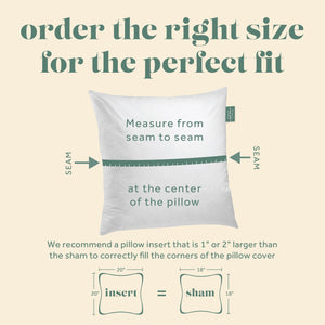 Daydream Luxury Square Pillow Insert
