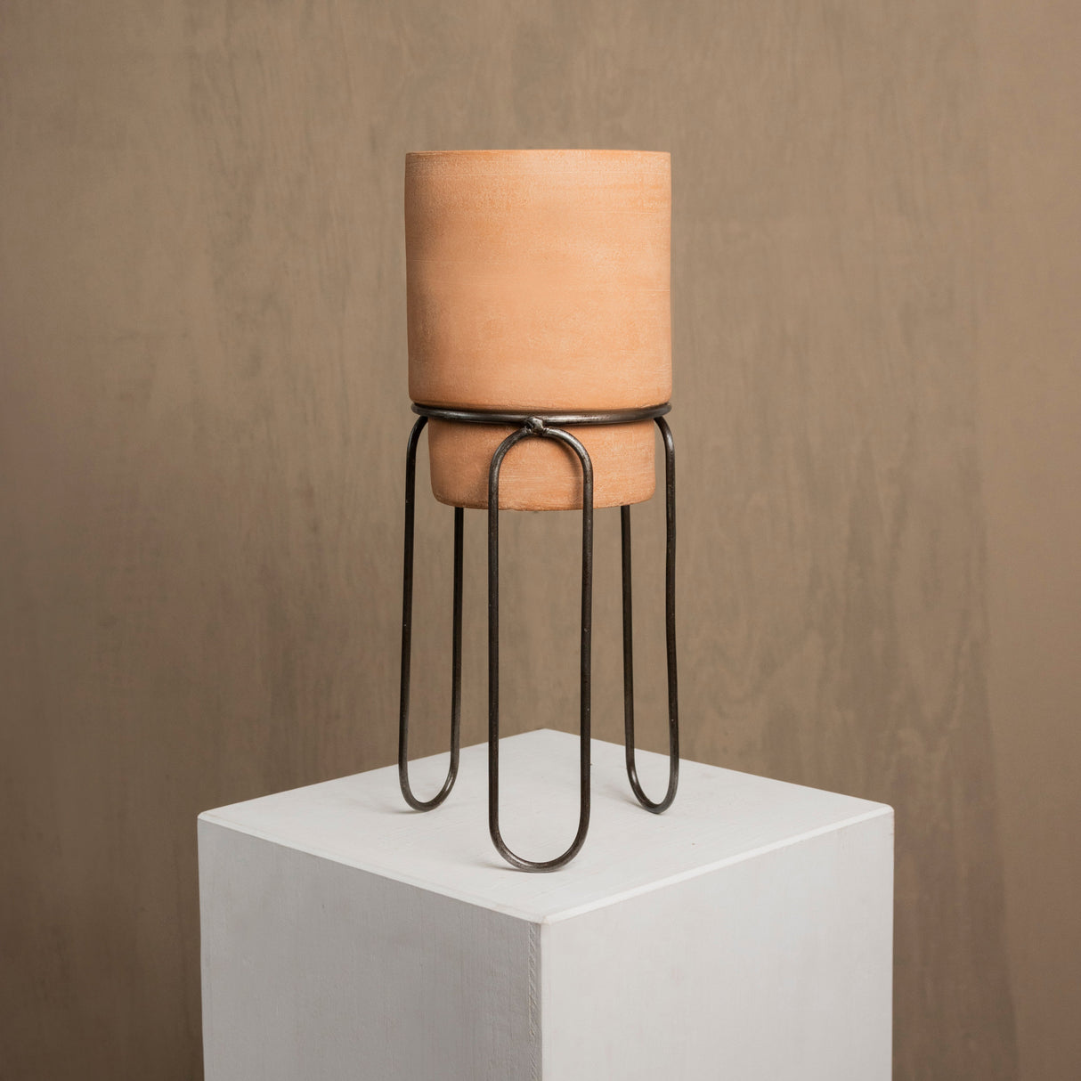 Jaro Tall Terracotta Planter by MESO