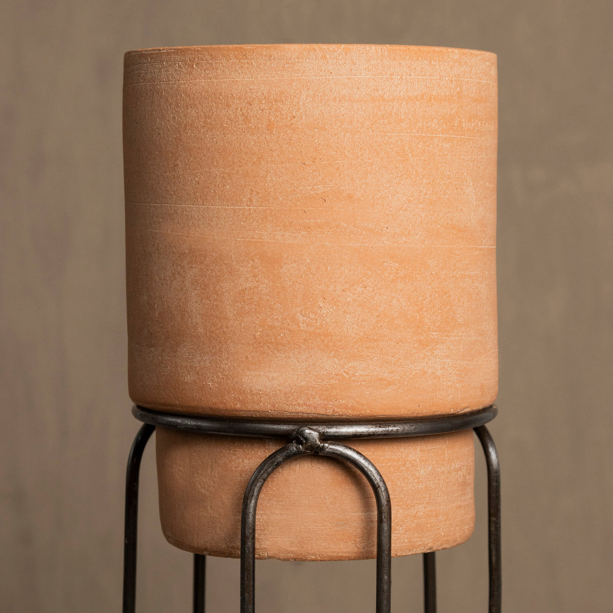 Jaro Tall Terracotta Planter by MESO