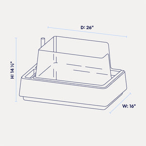 Cove Litter Box