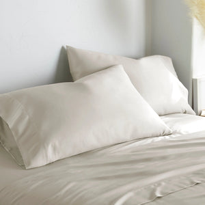 Premium Cooling Bamboo Pillowcases – Silky Soft & Skin-Friendly