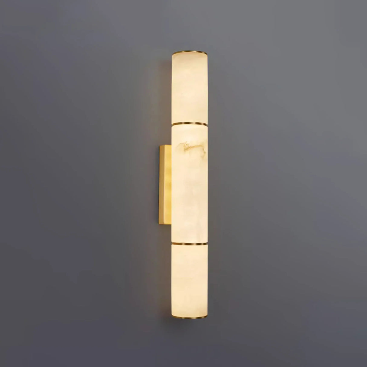 Creative Alabaster Cylindrical Wall Lamp