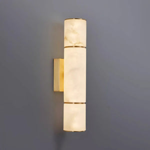 Creative Alabaster Cylindrical Wall Lamp