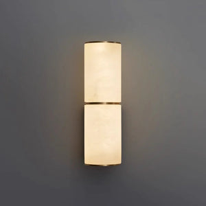 Creative Alabaster Cylindrical Wall Lamp