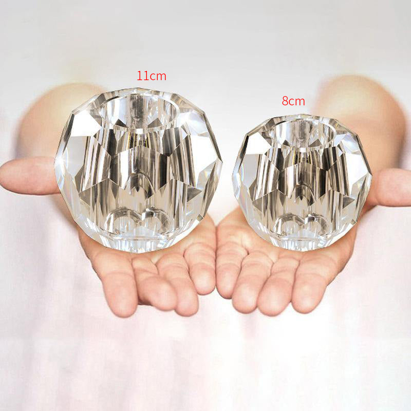 Crystal Ball Linear Round Chandelier
