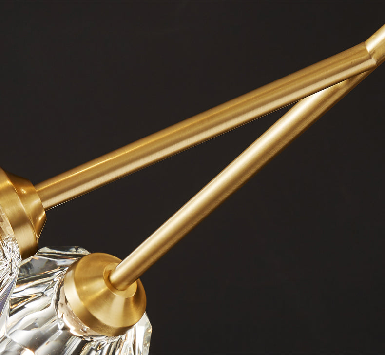 Crystal Ball Round Cluster Chandelier