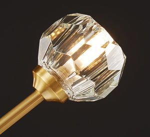 Crystal Ball Round Cluster Chandelier