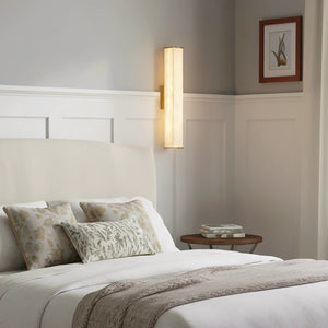 Cuboid Alabaster Wall Light