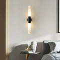 Cylindrical Alabaster Slim Wall Lamp