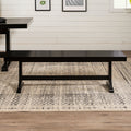 Millwright Solid Wood Dining Bench