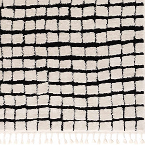 Teshi Plush Grid Area Rug - Promo