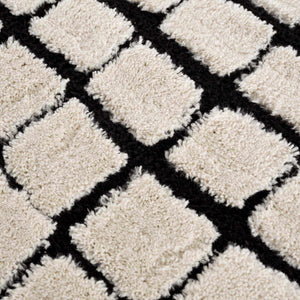Teshi Plush Grid Area Rug - Promo