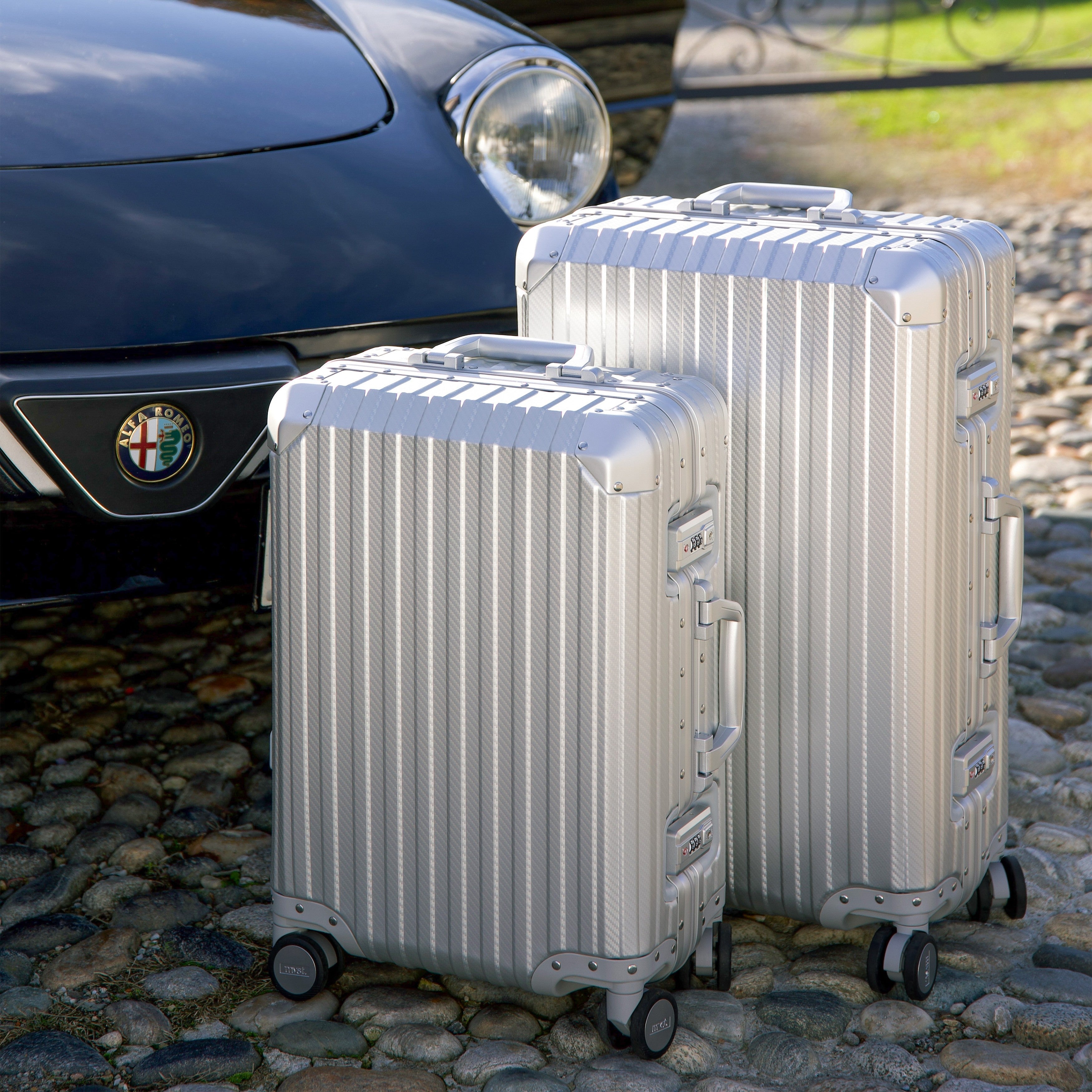 TREVA Aluminum Suitcase Silver – Sage & Sill