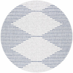 Stephan Blue & Cream Outdoor Rug