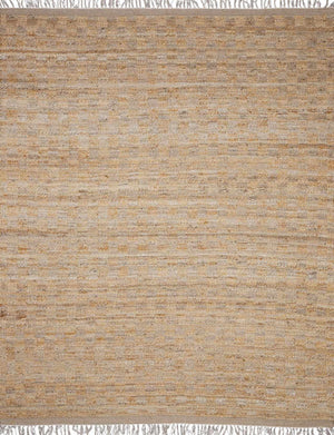 Lonut Checkered Jute Area Rug - Promo