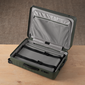 Essential Collection Suitcase Dark Olive Metallic