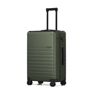 Essential Collection Suitcase Dark Olive Metallic