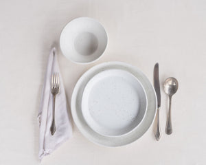 3 Piece Skali Coupe Dinner Setting