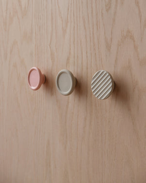 Sequence coat hook - Fluted