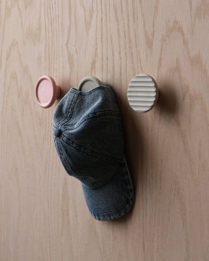Sequence coat hook - Fluted