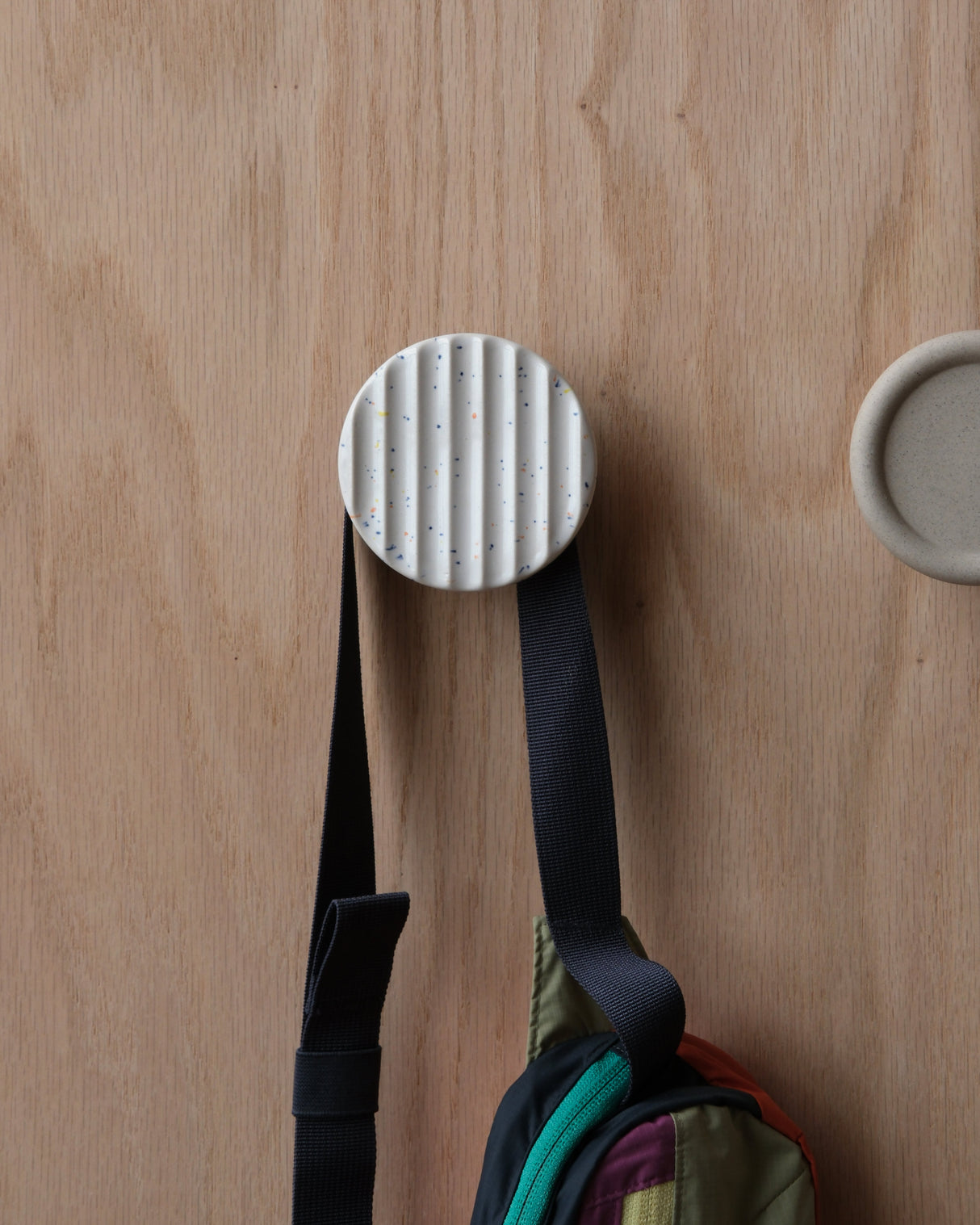 Sequence coat hook - Fluted