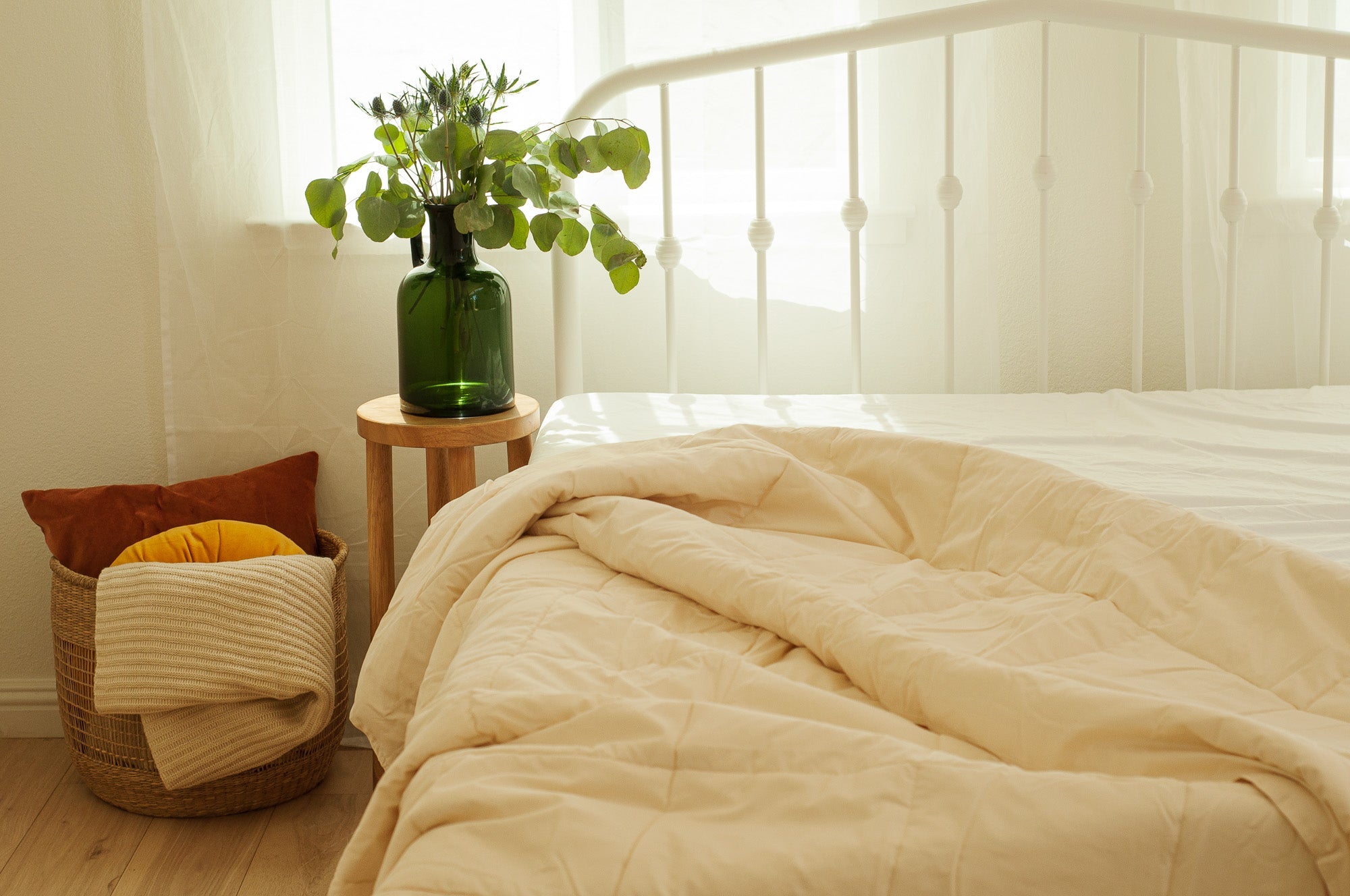 Nest Bedding Wool Comforter - Thumbnail 2