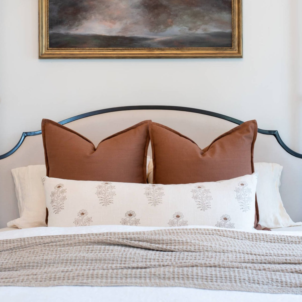 Gávea Solid Color Pillow Cover | Terracotta