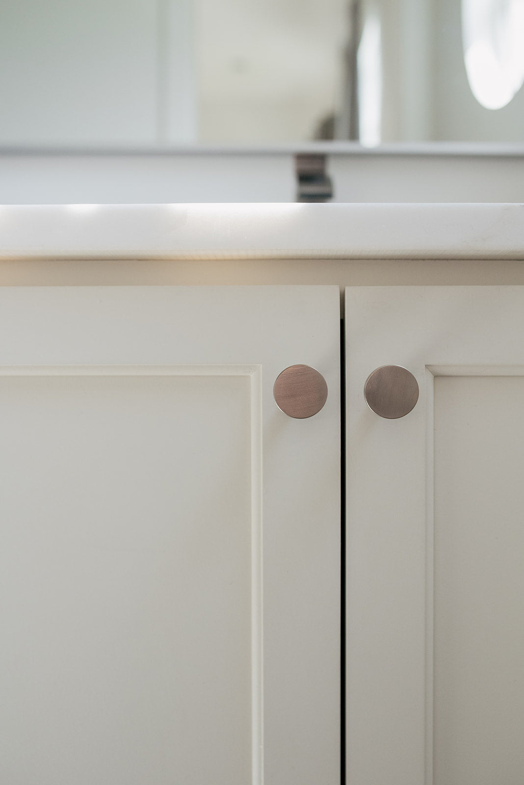 Modern Round Knob, Nickel
