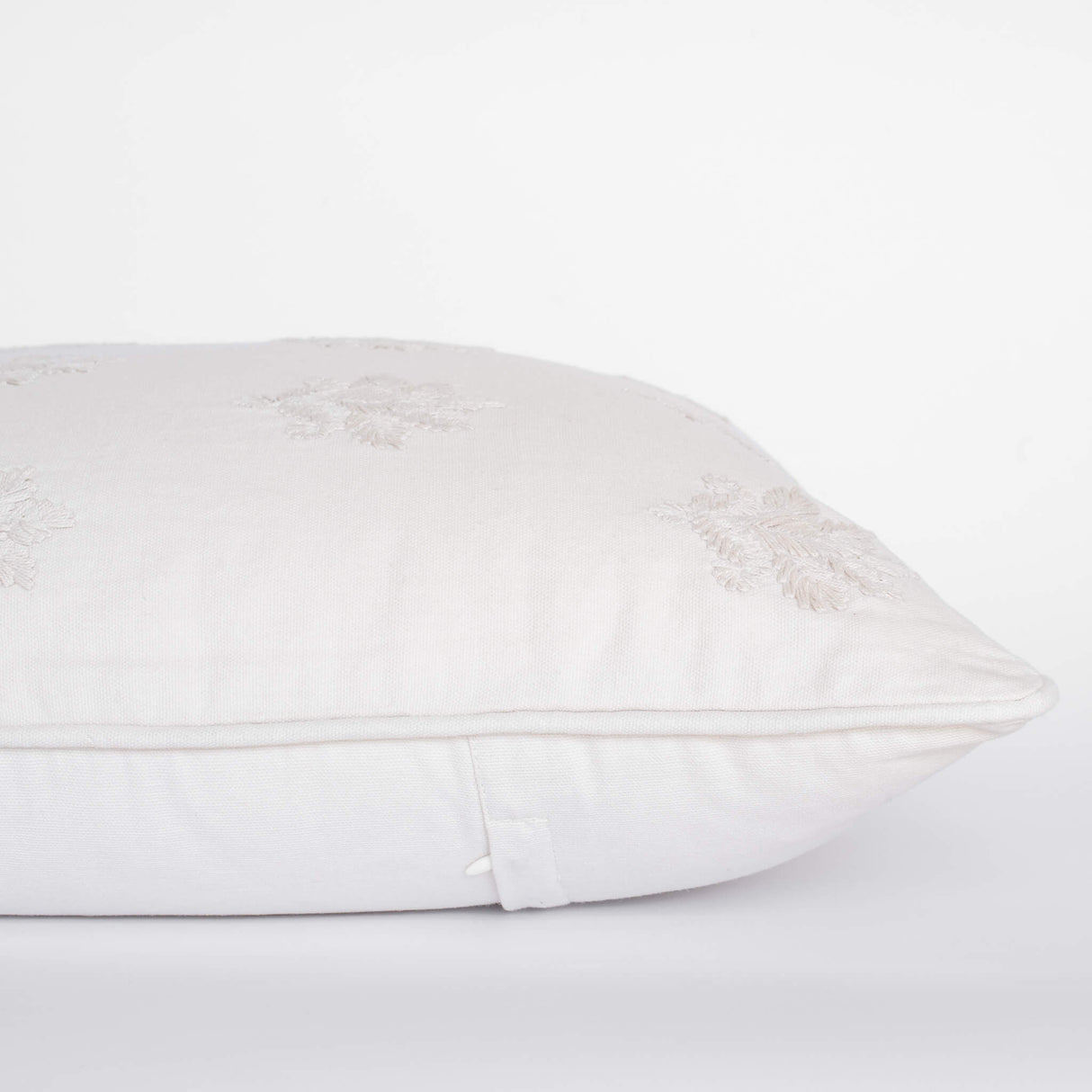 Arden Embroidered Pillow Cover | Natural